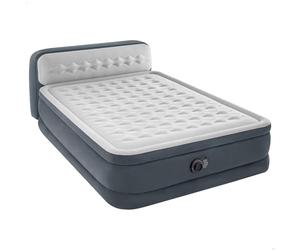 Intex 64448NP - Cama de Aire Dura Beam Deluxe Ultra Plush con cabecero