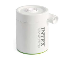 Intex 66637 - Akku-Luftpumpe - Quickfill USB200R Bomba Campingpumpe Reisepumpe