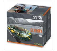 Intex 68351NP Barca hinchable Seahawk 4 - Set con remos y bomba