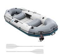 INTEX 68376 - Barca hinchable Mariner 4 con 2 remos 328x145x48 cm
