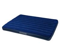 Intex 68759, Colchón hinchable classic doble, Unisex adulto, Azul, 152 x 203 x 22 cm