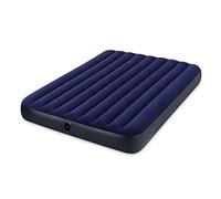Intex 68759, Colchón hinchable classic doble, Unisex adulto, Azul, 152 x 203 x 22 cm