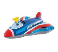 Intex Avión Hinchable con Pistola de Agua, 117X104 cm, Juego acuático, con Lanzador de Agua, para Playa, para Piscina, Juguete Infantil, Peso máximo 40 kg, +3 años (57531)