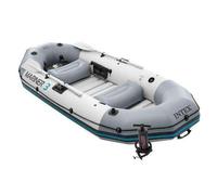 Intex Barco Mariner 3 Personas con 2 Remos de Aluminio y Bomba - 297x127x46cm