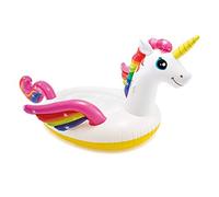 Intex - Barro Hinchable (287 cm), diseño de Unicornio, Color Negro