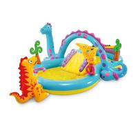 Intex Centro de Juegos Inflable de 78 x 228 x 112 cm, ovalado, beige, para niños a Partir de 2 años Dinoland