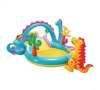 INTEX Centro juegos hinchable Dinosaurio 302x229x112 cm - 280 l