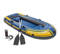 Intex Challenger Inflatable Boat Set with Oars + Inflator