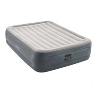 INTEX - Colchón hinchable doble, Dura-Beam Essential Rest, cama queen, 152x203x46 cm, para 2 personas, máximo 272 kg, PVC laminado, cama hinchable para interior, incluye hinchador eléctrico, con bolsa