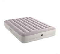 Intex, Colchón Hinchable Doble, Prestige Mid-Rise, 152x203 cm, Fiber-Tech, Cómodo y Estable, Superficie Suave y flocada, Hinchador eléctrico Incluido, Cama Inflable, Colchones inflables (64179)