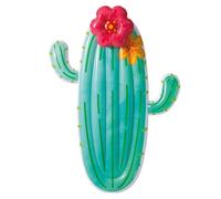 Intex, Colchoneta Hinchable, 130x28x180 cm, Diseño Cactus, Incluye Parche reparación, con 2 cámaras de Aire, Colchonetas de Piscina, Hinchables Playa, Juguete Agua, Flotador (58793)