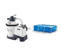 Intex Depuradora Arena Krystal Clear 3.500 l/h 28272NP Small Frame - Piscina Desmontable, 300 x 200 x 75 cm, 3.834 litros, Azul