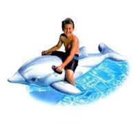 Intex - Los Niños Delfín Inflable Grande 1.75m Piscina Accesorios De Diversión