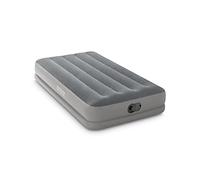 Intex Dura-Beam Standard Series Prestige Cama de Aire de Altura Media con Bomba de Aire Interna alimentada por USB Fastfill, Twin
