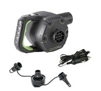 INTEX - Hinchador eléctrico recargable 220-240v con adaptador 12v, capacidad para 650 litros/minuto, conexión al encendedor del coche de 12V y 3 boquillas adaptables a cualquier válvula