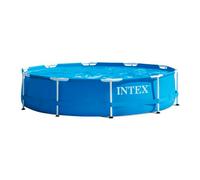 Piscina desmontable circular intex metal frame 3 metros c/depuradora