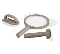 Intex Kit Limpieza Piscina Spa Hidromasaje 2 Escobillas + Pantalla Accesorios