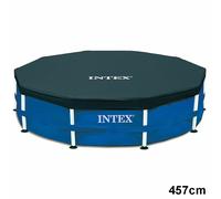 Intex Lona Marco Pool 305-549cm Cubierta para Piscina Armazón de Acero Protector