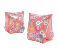 Intex Manguitos Infantiles, 3-6 años, 23 x 15 cm, Vinilo Resistente, 2 cámaras de Aire, Diseño Floral Sweet Blossom, para Piscina y Playa (56669)