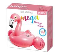 Intex MQ57288 Isla Inflable Grande Cisne Rosado 203 X 196 X 124 Cm
