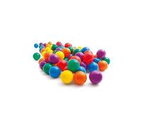 Intex Pack 100 Bolas Multicolor, 6,5 cm de diámetro (49602)