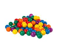 INTEX Pack 100 bolas multicolor 6,5 cm diámetro