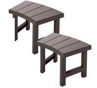 Intex Pack 2 Bancos modulares para Exterior SPA Circular 4 Personas, Altura Asiento 42 cm, Diseño configurable, Polipropileno con protección UV, Soportan 160 kg, Montaje sin Herramientas (55095)