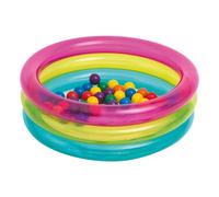INTEX Piscina de bolas hinchable con 50 bolas de colores