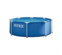 Intex piscina desmontable redonda metal frame 2 metros