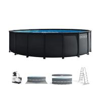 Intex piscina desmontable redonda ultra xtr 5 metros con depuradora y accesorios 549 cm