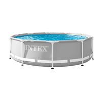 INTEX Piscina elevada redonda Prism Frame 305x76 cm