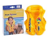 Intex Piscina Escuela Chaleco Salvavidas Bebé Amarillo 51x46 Cm