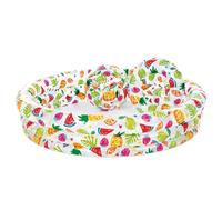 Set infantil de piscina, flotador y pelota hinchable piñas intex