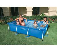 Intex Piscina Fuera De Terra Rectangular Estructura De Acero 300x200x75 Cm 28272