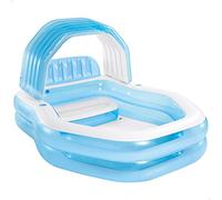 Piscina Hinchable Color Baby para Niños de 3 Años con Sillón y Toldo Desmontable