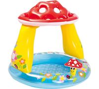 INTEX Piscina Inflable Hongo Baby Pool 102x89cm Piscina Infantil Con Toldo