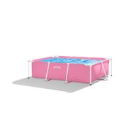 INTEX Piscina Inflable Rosa 220x150x60cm Rectangular 1662L 28266NP