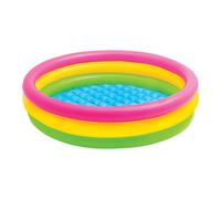 INTEX Piscina Inflable Sunset Glow Para Bebés 3 Anillos 147x33cm
