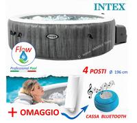 Spa hinchable 4 personas Greywood Deluxe 795l. Intex 28440EX