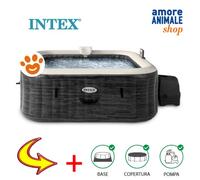 Intex SPA Greystone Deluxe 6 Plazas Piscina Hidromasaje (239x239x71cm) 28452