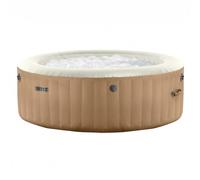 INTEX Spa hinchable Bubble Massage 4 , calentador, 120 salidas , control, panel incorporado, depuradora filtro S2, bañera hidromasaje