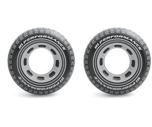 Intex - Swimming Tube Giant Car tyre 91cm (Paquete de 2)
