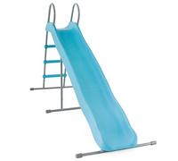 Intex Tobogán Infantil, Azul, 84x251x147 cm, 3 escalones, Pata estabilizadora, Estructura de Acero, Superficie Lisa de PVC, Toboganes para niños, Juegos Exterior, Juguete para 3-10 años (59006)