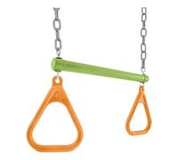 Intex Trapezoidal Columpio Trapezio con Manijas Cadenas y Ganchos Multicolor