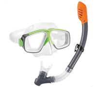 Intex - Tubo y máscara buceo policarbonato surf rider + 8 años (55949)