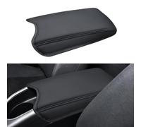 INTGET Funda de consola central para Toyota Prius 2010-2015, accesorios de cuero, cubierta de reposabrazos central para reposabrazos interior de coche, protector de tapa para Prius 2010 2011 2012 2013