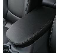 INTGET Funda para reposabrazos de Consola Central para Toyota RAV4, Accesorios 2023, 2022, 2021, 2020, 2019, de Cuero, para Tapa de Consola Media, Protector de Codo, Accesorios para RAV4 2022 (Negro)