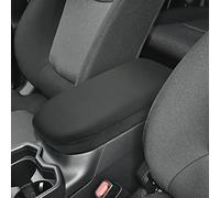 INTGET - Funda para reposabrazos de la Consola Central para Accesorios Toyota RAV4 2025, 2024, 2023, 2022, 2021, 2020, 2019, Funda de Cuero para la Tapa de la Consola Central (Negra con Acolchado