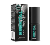 INTIMATELINE | Erektal - Crema para Estimular la Erección del Pene, Reactiva la Circulación, Acción Potente y Duradera, 30 ml