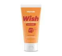INTIMATELINE | Intymate - Wish Caramel, Gel Lubricante a Base de Agua Sabor Caramelo, Favorece la Lubricación, Formulación Orgánica, 100 ml